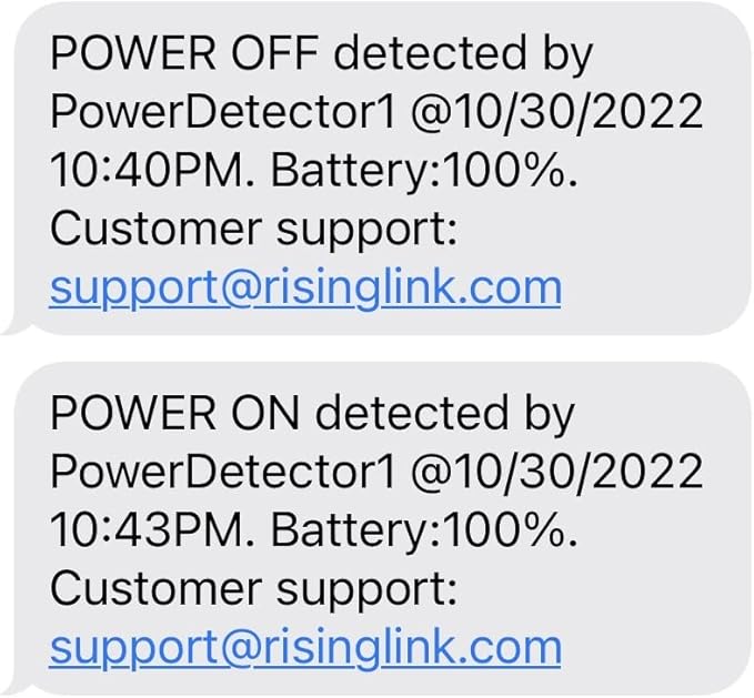 Power Failure Alarm, Power Failure Detector,