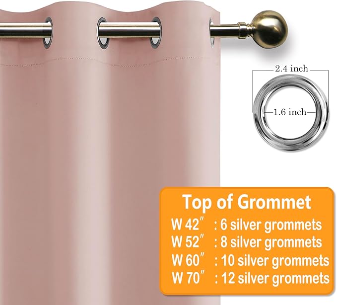 Hiasan Grommet Blackout Curtains