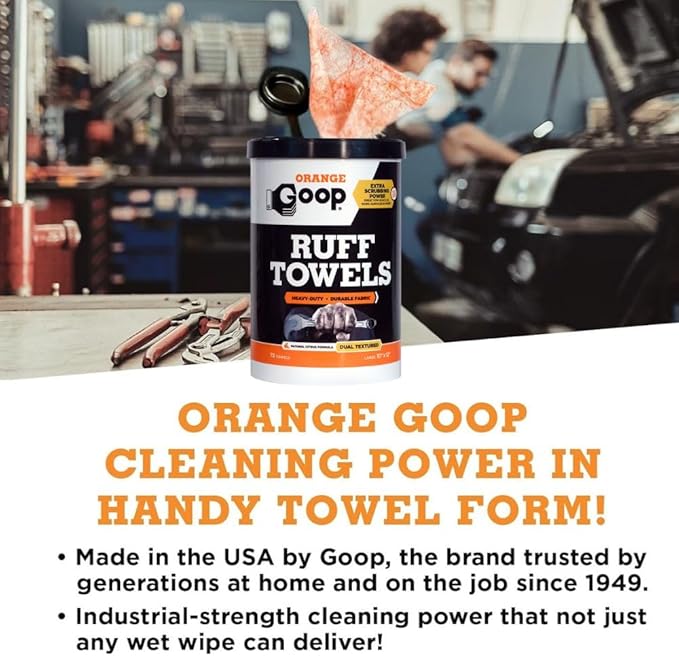 GOOP Heavy Duty Ruff Towels (6 Pack)