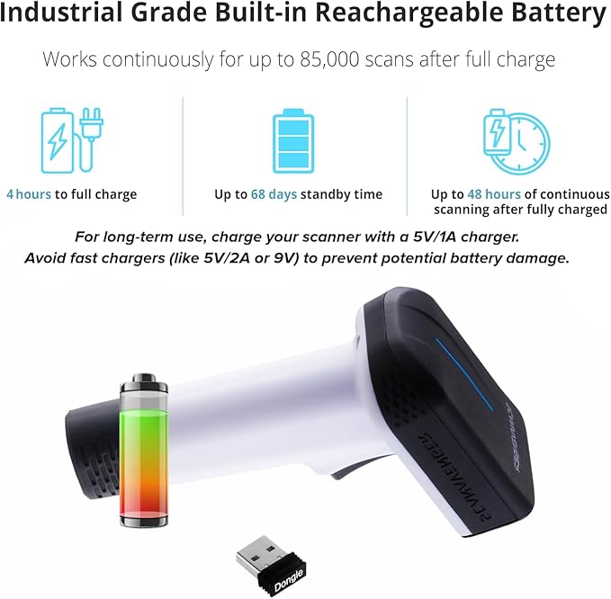 ScanAvenger Wireless Portable 1D&2D