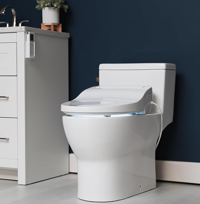 ALPHA BIDET JX2 Elongated Bidet Toilet Seat, Endless Warm Water, *NEW* Bowl Mist