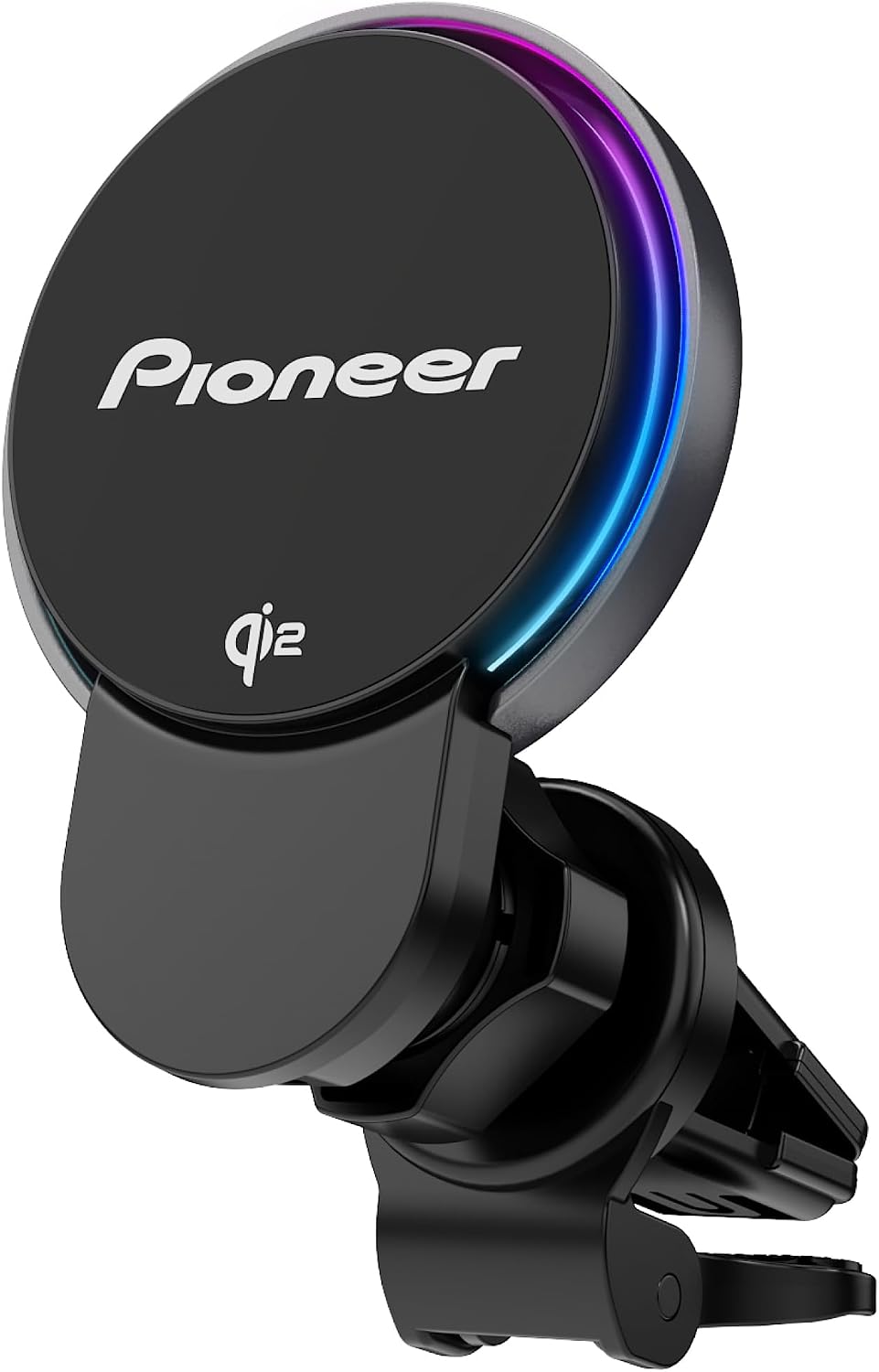 Pioneer Qi2 MagSafe Wireless Car Charger and Phone Mount