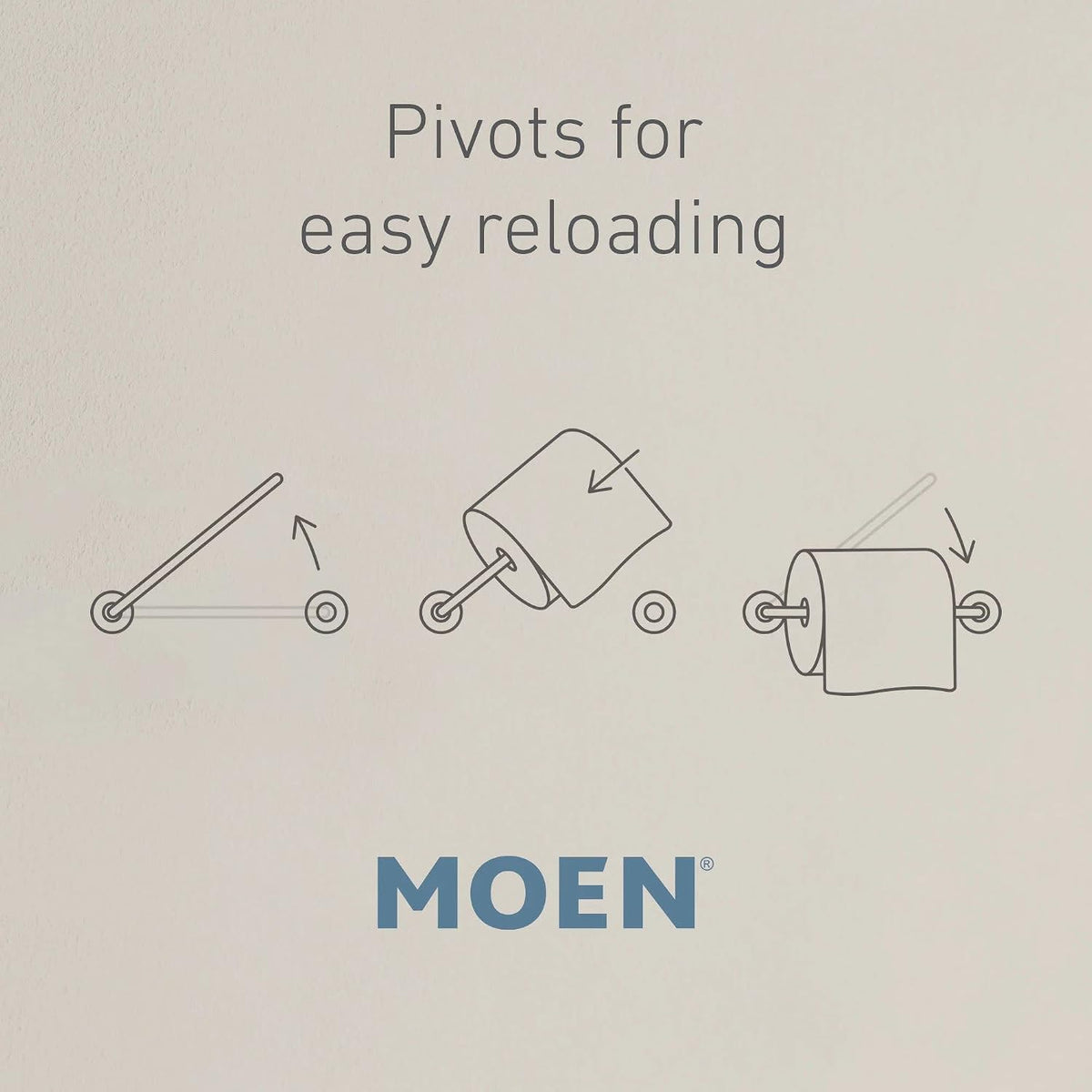 MOEN Banbury 3-Piece Bath Accessory Kit in Brushed Nickel