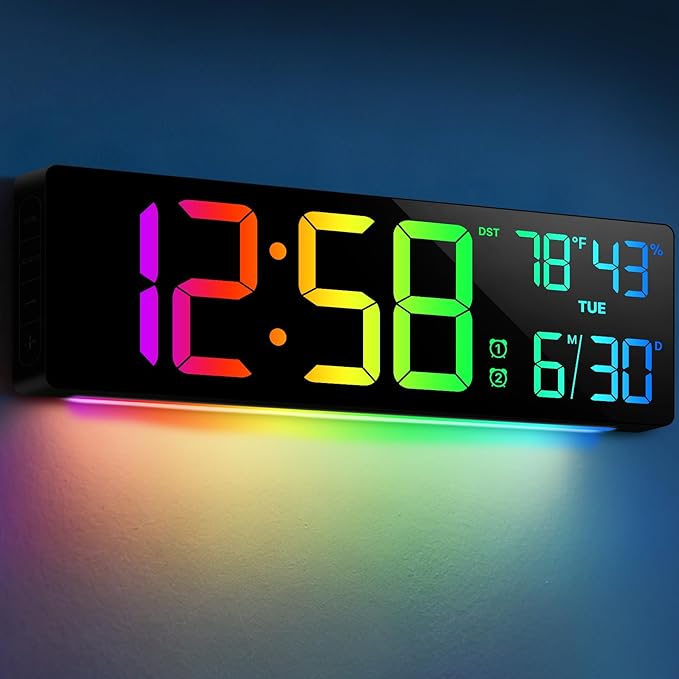 18.5" Large Digital Wall Clock