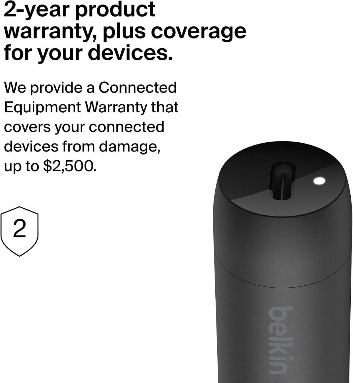 Belkin BoostCharge 30W USB-C Car Charger with USB-C Cable