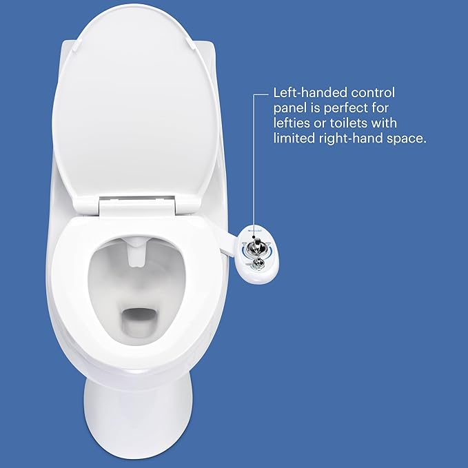 Brondell Bidet Left Hand Bidet Attachment SouthSpa Dual Nozzle