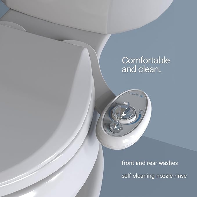Brondell Bidet Left Hand Bidet Attachment SouthSpa Dual Nozzle