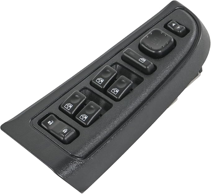 DICMIC Front Driver Side Master Power Window Switch and Door Lock & Black...