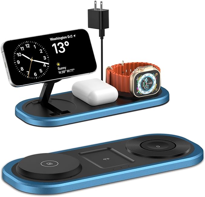 3 in 1 Fast Wireless Charger Stand