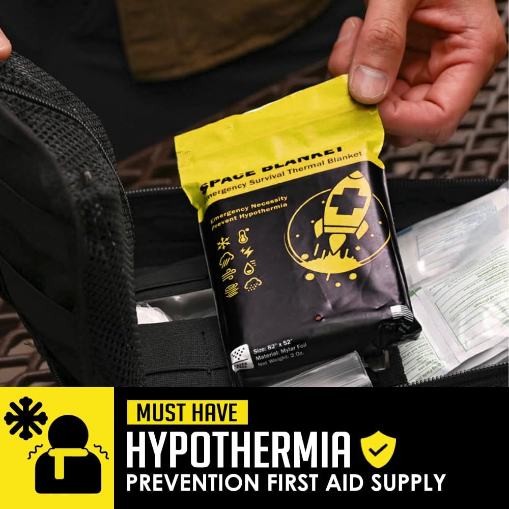 EVERLIT Trauma Pak, with CAT GEN-7 Tourniquet QuikClot Hemostatic Dressing Ro...