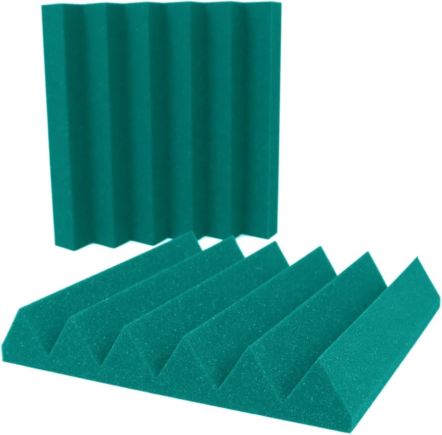 Foam Factory Inc 24 Pack Color Acoustic Foam Panel Studio Soundproofing Wedge