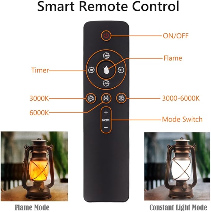 Lantern LED Battery Powered Camping Lamp Outdoor Hanging Rechargeable Lantern...