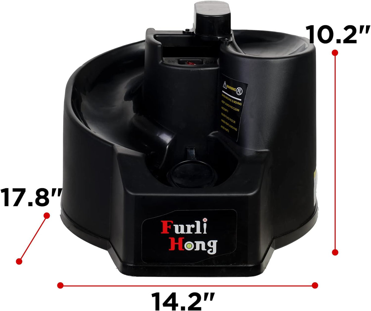 Furlihong 6902BHA Rechargeable Baseball/Softball Toss Machine