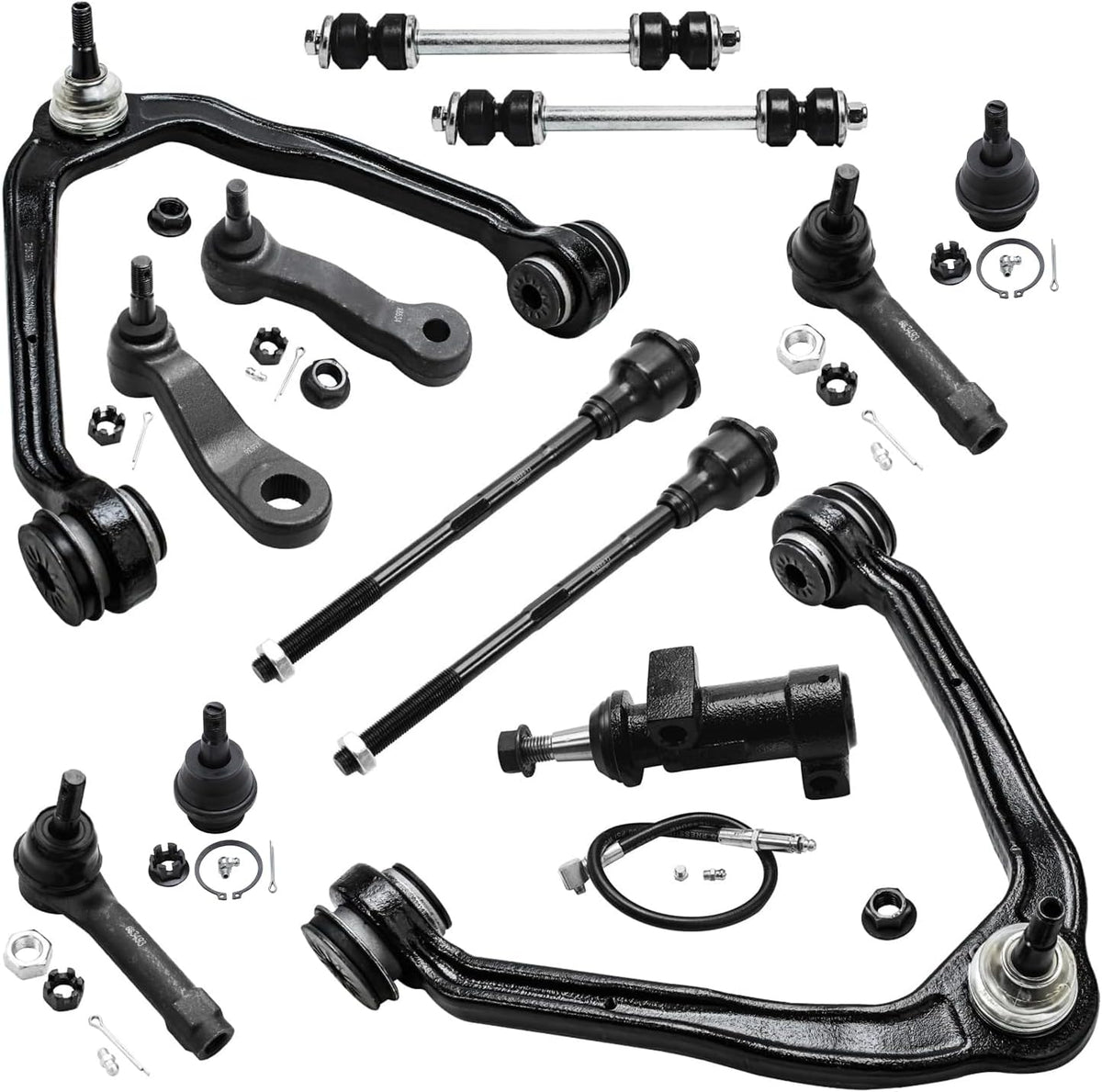 Detroit Axle - AWD Front 13pc Suspension Kit for 99-06 Chevy Silverado 1500