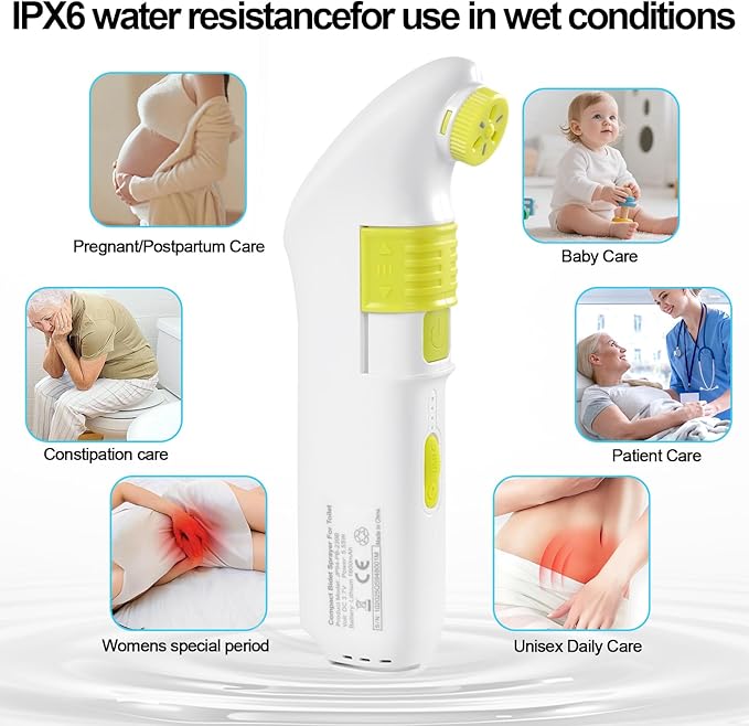 Portable Bidet for Travel,Handheld Electric Bidet Sprayer