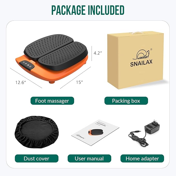 Snailax Vibration Foot Massager