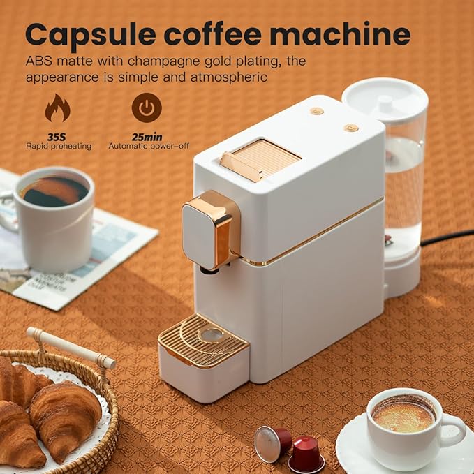Espresso Machine for Coffee Capsules Compatible