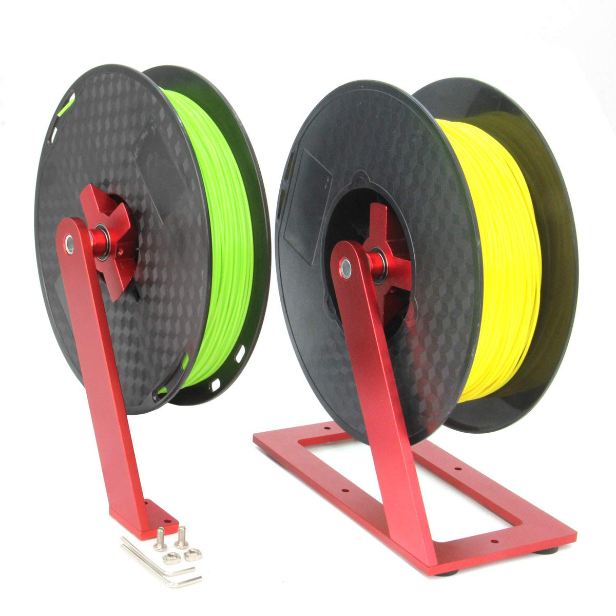 3D Printer Filament Holder Rotate Spool with Base Filament Mount Rack Bracket...