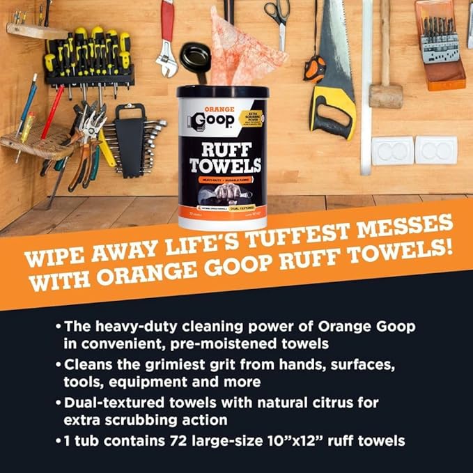 GOOP Heavy Duty Ruff Towels (6 Pack)