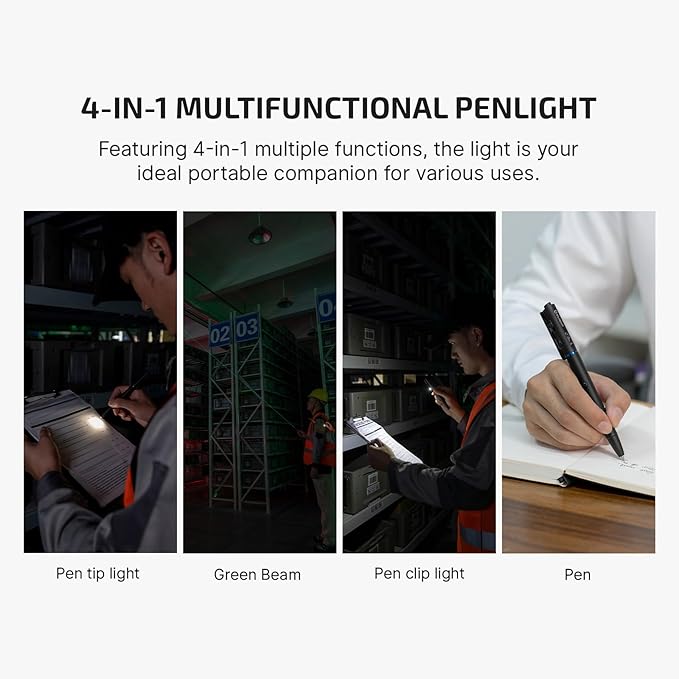 OLIGHT O'Pen 3 EDC Pen Light, 120 Lumens