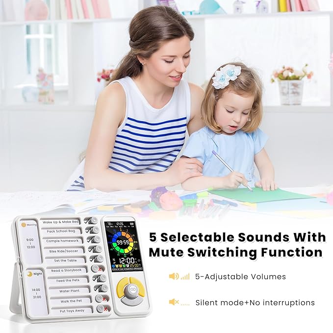 3-in-1 Visual Timer & ADHD Tool