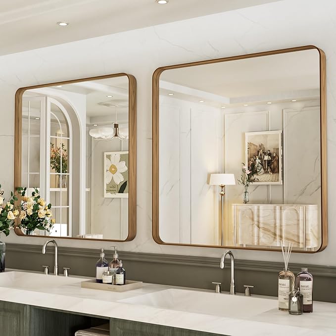 LOAAO 36X36 Inch Bathroom Mirror