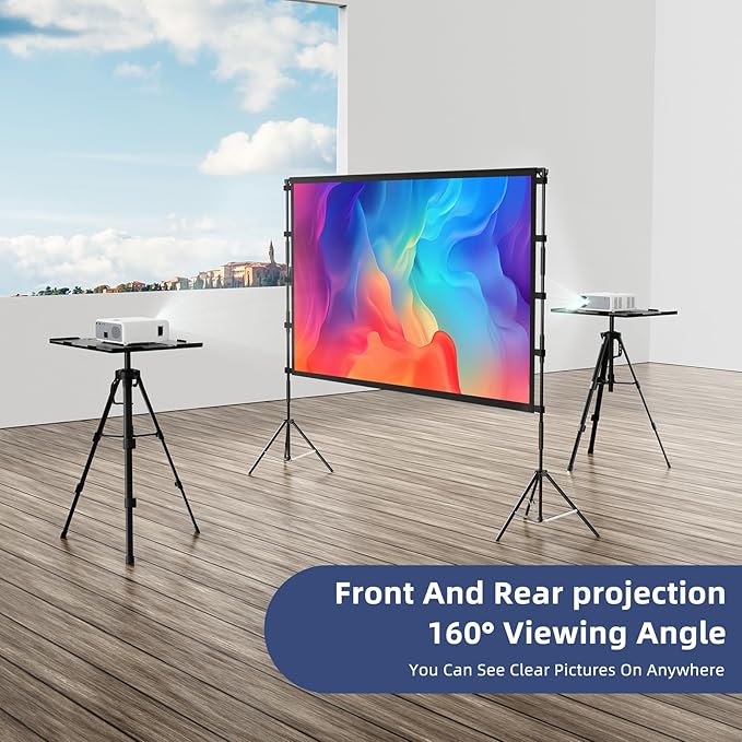 Projector Screen Outdoor, Vamvo Projector Screen