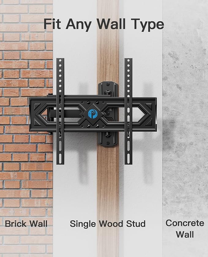 Pipishell Full Motion TV Wall Mount
