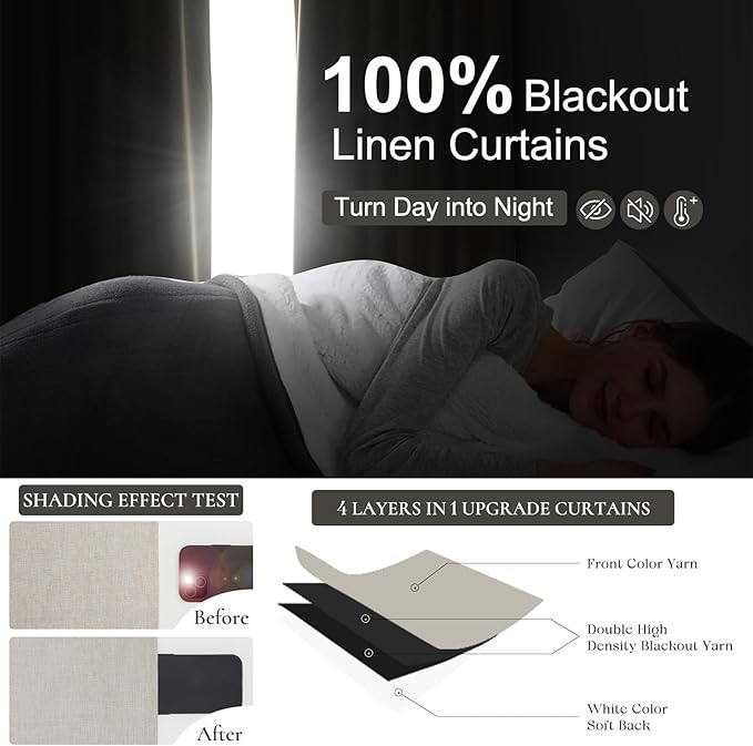 108 Inch Curtains 2 Panel Set Burg Modern Decorative Dark Out Curtains