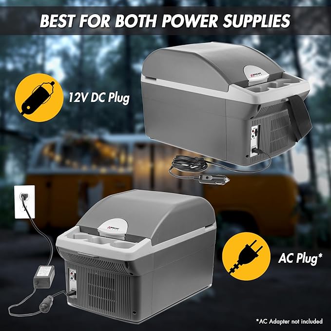 Wagan EL6214 Personal Thermoelectric Cooler/Warmer, 14 Liter Capacity, Portable