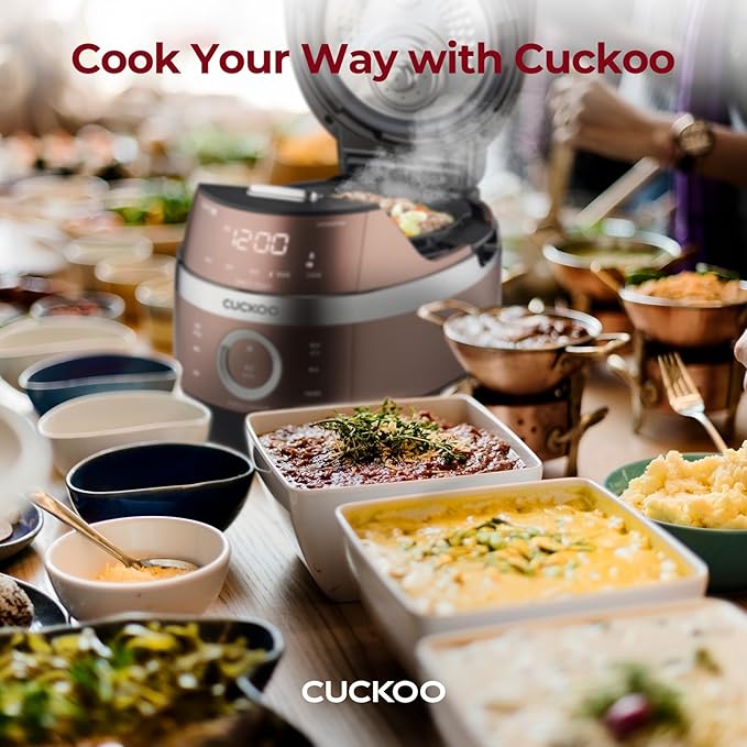 CUCKOO High Pressure Rice Cooker 6-Cup Uncooked / 12-Cup Cooked