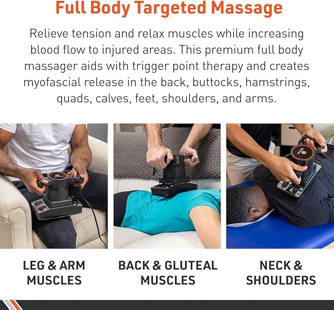 Body Sport Therapeutic Dual Speed Professional Vibrating Massager