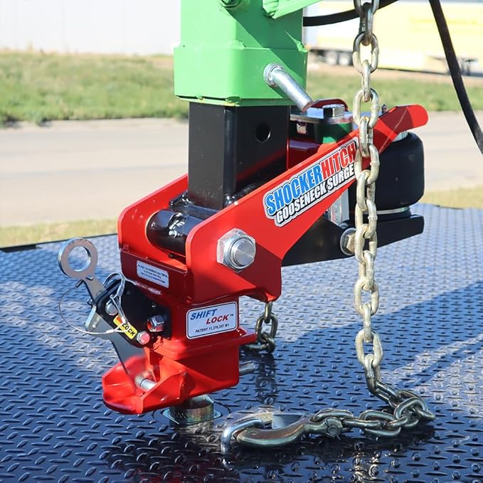 Shocker 30K Gooseneck Surge Air Hitch & Shift Lock Coupler
