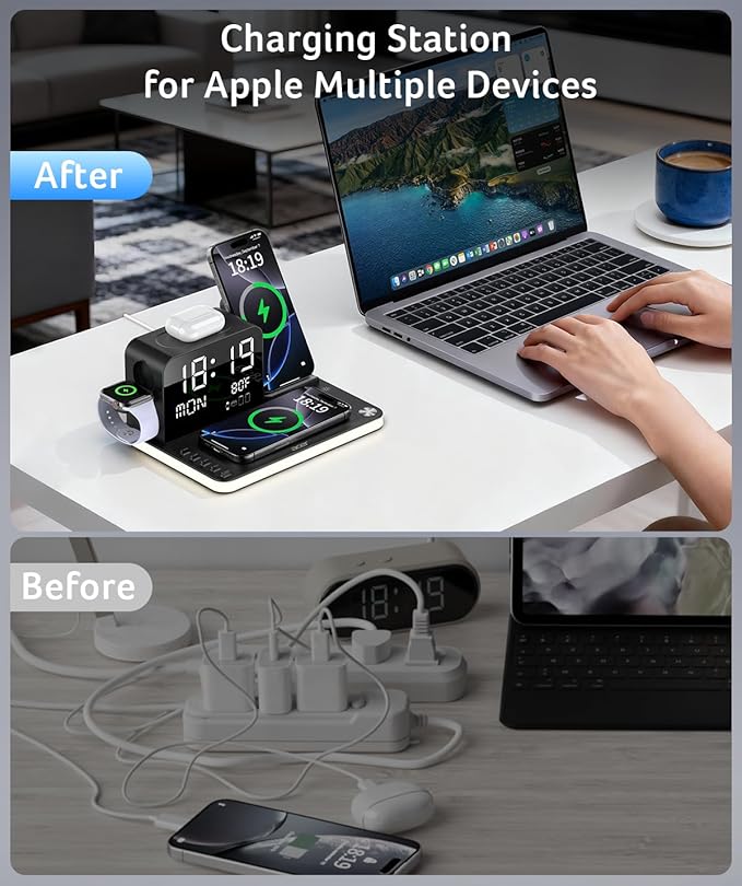 acer 7-in-1 Wireless Charging Station: Charger Stand