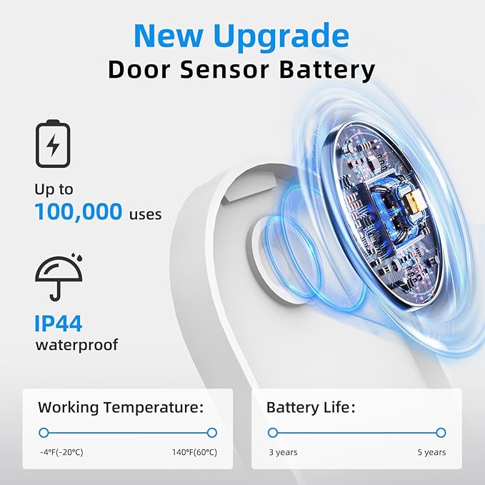 Daytech Wireless Door Sensor Chime - 800ft Range