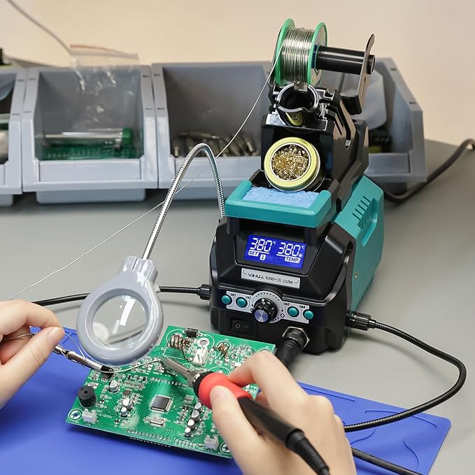 YIHUA 939D+ III EVO Digital Soldering Iron Station Kit 110W High Power