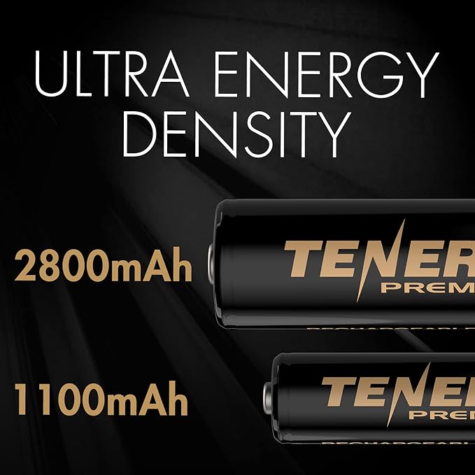 Tenergy TN480U 8-Bay LCD Display Fast Charger (8 Pack)