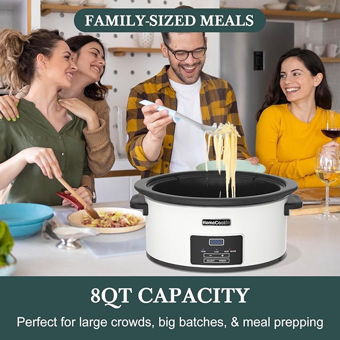 8-Quart Programmable Slow Cooker