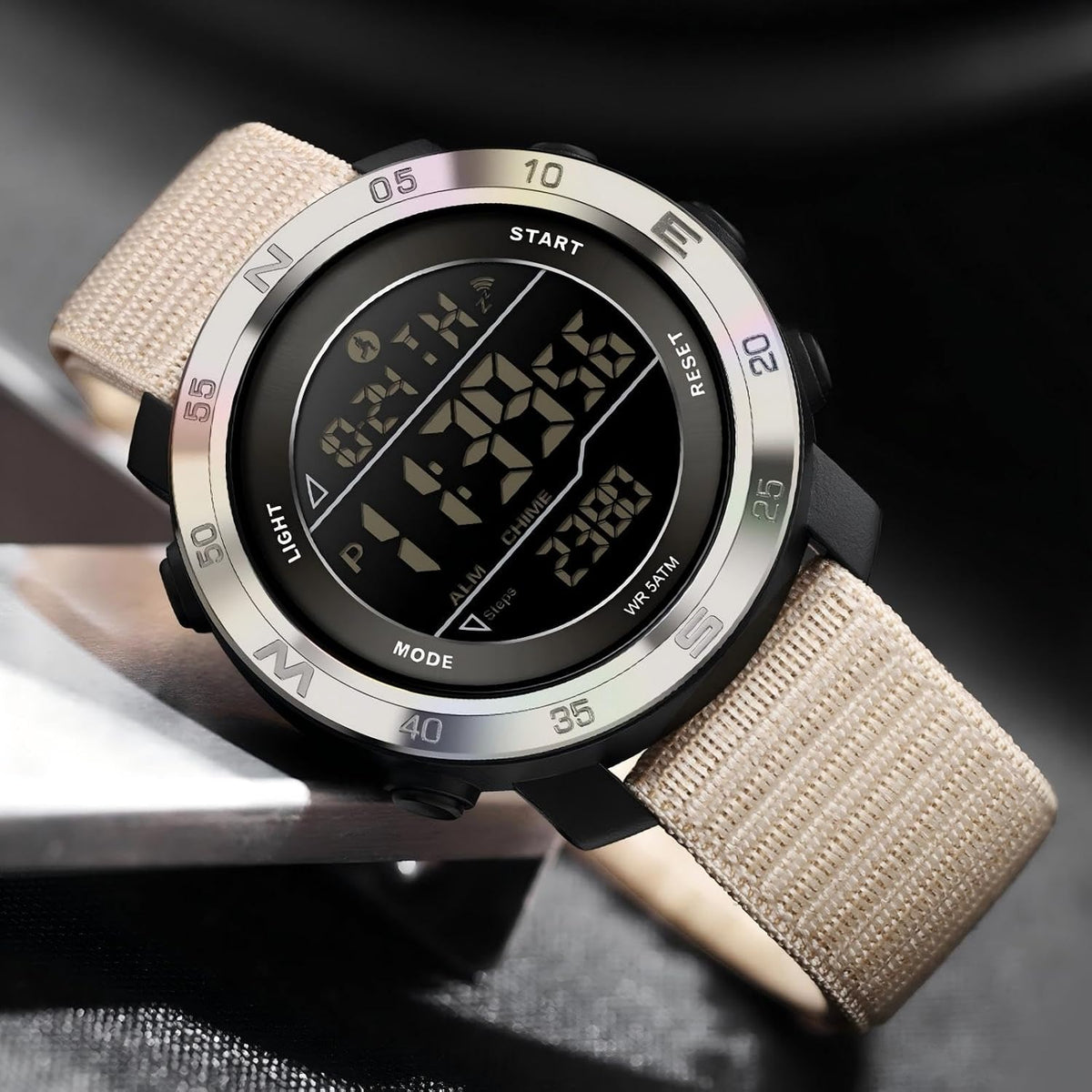 Pedometer Watches for Men Women Step Counter Watch No Phone No App Needed