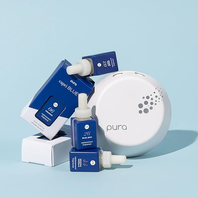 Capri Blue Pura Smart Home Plug-in Diffuser Refills – Includes 2 Capri Blue (...