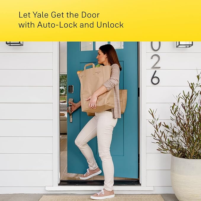 Yale Assure Lock 2 with Wi-Fi – Black Suede Smart Lock