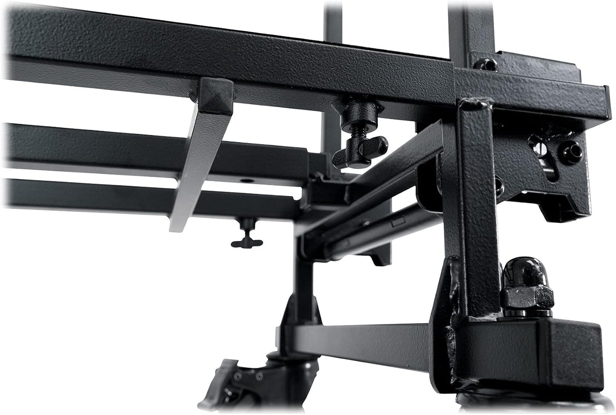 Rockville Rock Cart Pro DJ Equipment Transport Roller Cart, 700 LB Capacity