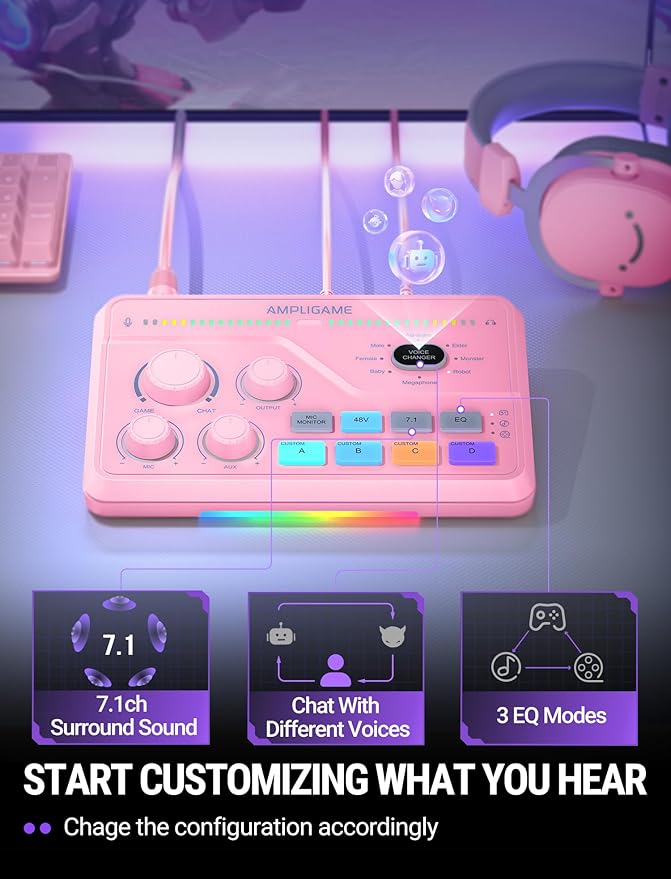 FIFINE Streaming Audio Mixer