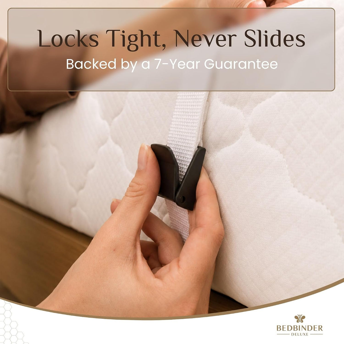 Bedbinder Deluxe Bed Bridge, Split King Gap Filler for Adjustable Bed