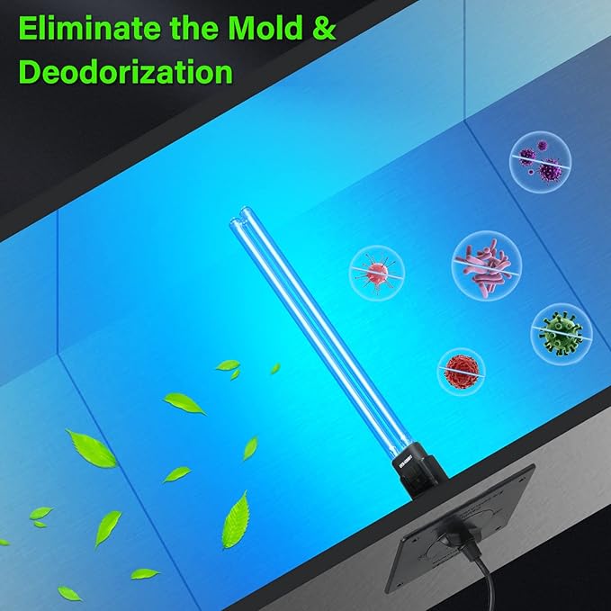 COOSPIDER 36W HVAC UV Light Sanitizer, Air Purifier