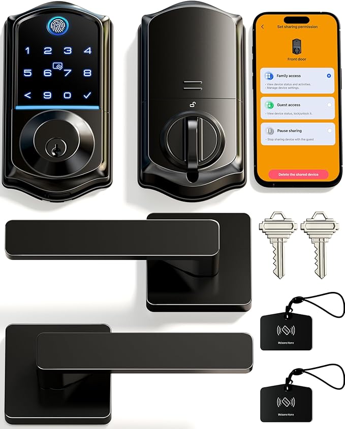 Veise VE017-B Fingerprint Smart Lock