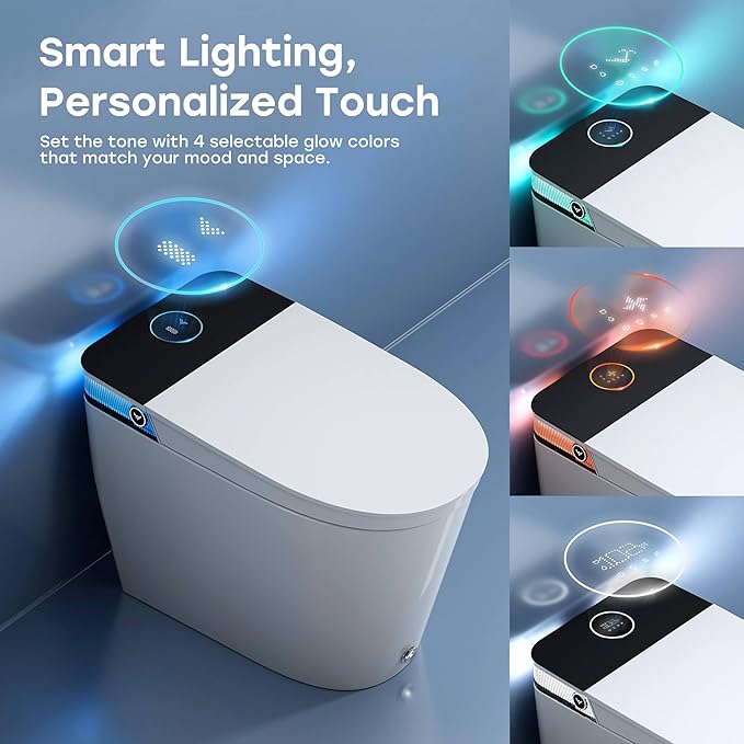 HOROW Artistic Bidet Toilet, Smart Toilet