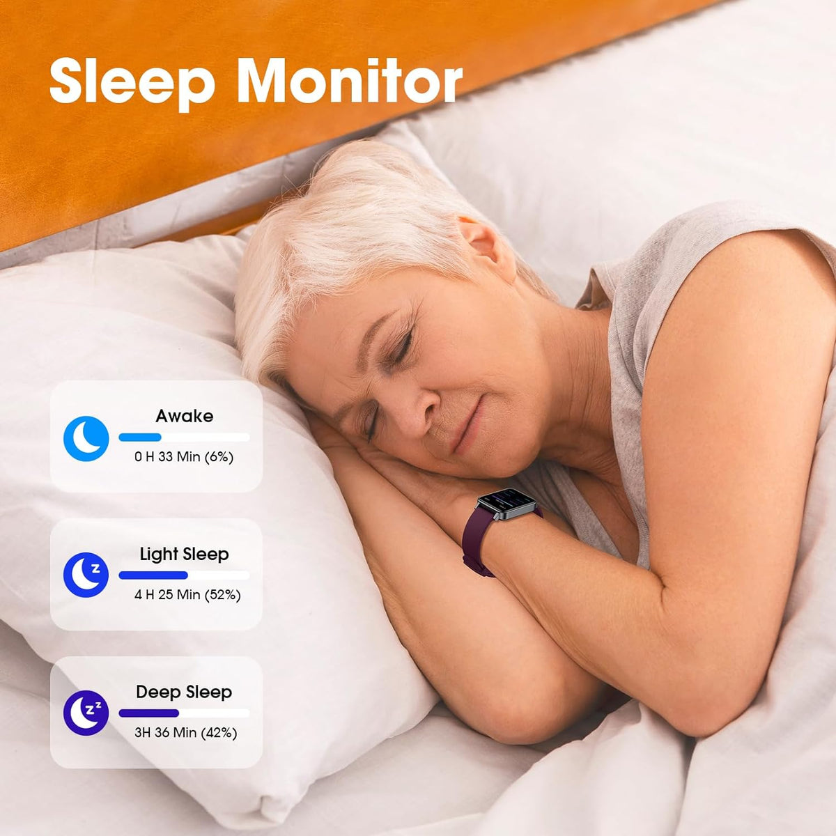 Pedometer Watch Senior Friendly No App No Phone Required, Step Counter