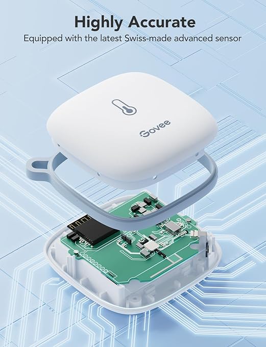 Govee WiFi Temperature Sensor H5179, Smart Hygrometer Thermometer (2 Pack)