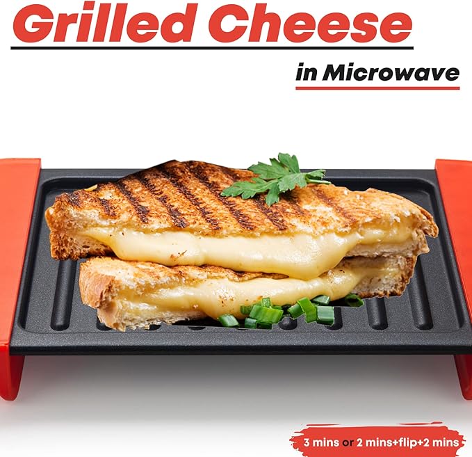 Maconee Microwave Sandwich maker | Microwave Grill Cheese Maker | Microwave